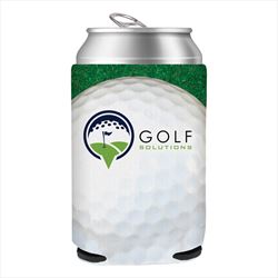 DC1000BEZ4CP-GOLF Golf Can Cooler With Full Color Custom Imprint
